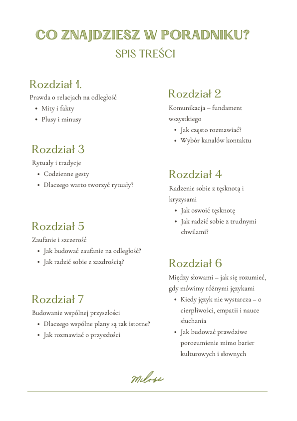 Poradnik dla par: Jak utrzymać i dbać o relację na odległość (PL) - obrazek 2